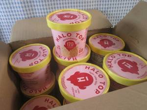 (B-4) 12 Halo Top Strawberry Light ...