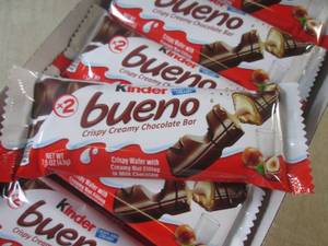 (B-1) 20 Kinder Bueno Candy Bars Pa...