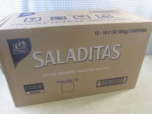 (C-1) Case of 12 Boxes Saltine Crac...