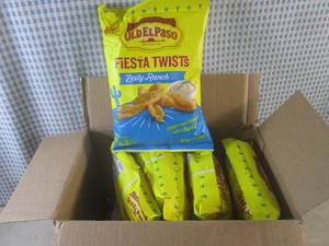 (B-3) 6 Bags of Old El Paso Zesty R...