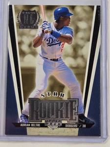 lot 28 image: Adrian Beltre Star Rookie Card - Upper Deck NL Debut No. 2