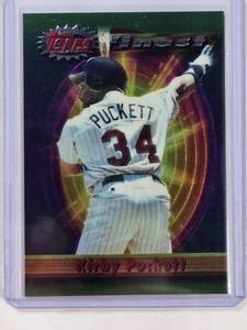 lot 30 image: Kirby Puckett 1994 Topps Finest No. 204