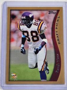 lot 93 image: Randy Moss 2010 Topps Draft Picks No. 352