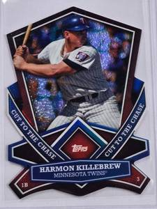lot 107 image: Harmon Killebrew 2013 Topps Die Cut Refractor Cut to the Chase No. CTC-32