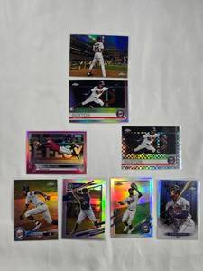 lot 116 image: Lot of 8 Byron Buxton Refractors