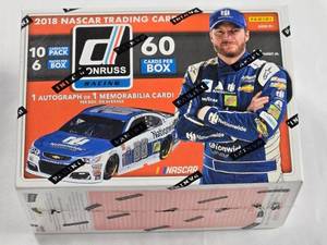 lot 126 image: 2018 NASCAR Trading Cards Pack - Donruss Racing