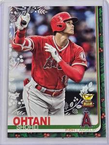 lot 137 image: Shohei Ohtani 2019 Topps Holiday Rookie Cup No. HW16