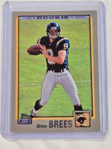 lot 164 image: Drew Brees Rookie Card 2010 No. 328