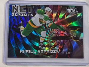 lot 175 image: Kirill Kaprizov Rookie Foil Metal Insert No. ND-1