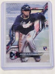 lot 199 image: Ozzie Albies Rookie 2018 Topps Acetate No. HT-OA