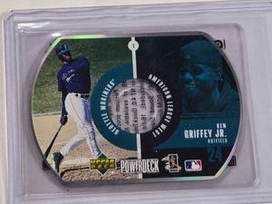 lot 241 image: Ken Griffey Jr. Upper Deck PowerDeck Baseball CD Card