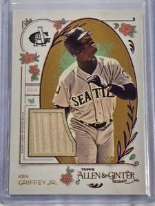 lot 248 image: Ken Griffey Jr. Topps Allen & Ginter Relic No. AGR-KG