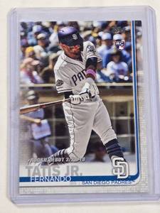lot 250 image: Fernando Tatis Jr Rookie 2019 MLB Debut Topps No. US56
