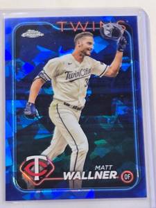 lot 270 image: Matt Wallner Topps Chrome Sapphire No. 91