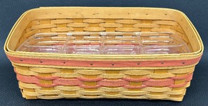 lot 99 image: Vintage Longaberger Mothers Day Vanity Basket - 1996