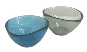 lot 177 image: Two Orrefors Fuga Bowls