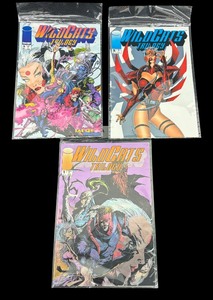 lot 144 image: Wild Cats Trilogy Comic Books