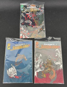 lot 106 image: Images of Shadow Hawk Comic Books - Lot of 3