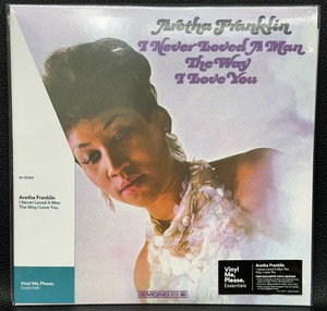 lot 96R image: Aretha Franklin - I Never Loved A Man the Way I Love You Album - New and Sealed