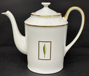 lot 163A image: Beautiful Philippe Deshoulieres - Toscane Pattern - Coffee Pot