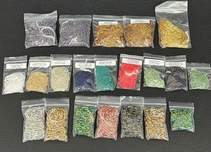 lot 79F image: Nice Assortment of Christie Marie Beads - Assorted Colors and Sizes