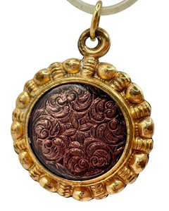 lot 8J image: Antique Double Sided Victorian Watch Fob