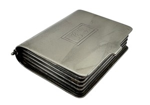 lot 53J image: Antique Sterling Silver Pill Box