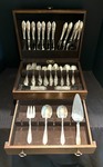 Tulipan by Frank Smith Sterling Silver Flatware Set for 12 Service 88 Pcs Monogrammed