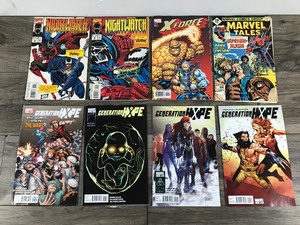lot 255 image: Lot of 8 Marvel Comic Books - Spider Man - X Force - Night Watch - Generation Hope