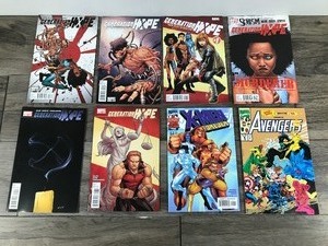 lot 256 image: Lot of 8 Marvel Comic Books - Generation Hope - X-Men - Avengers