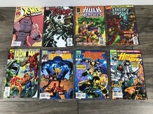 lot 257 image: Lot of 8 Marvel Comics - Iron Man - Heroes for the Hire - X-Men - Thor - Hulk