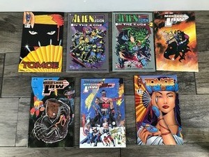 lot 285 image: Lot of 7 Comic Books - Marshal Law - Tomoe - Alien Legion
