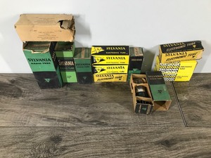 lot 322 image: 12 - Vintage Sylvania Vacuum Tubes - All of them are in Boxes and Have Tubes in them