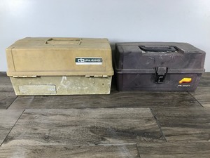 lot 358 image: 2 - Tackle Boxes with Tackle and More