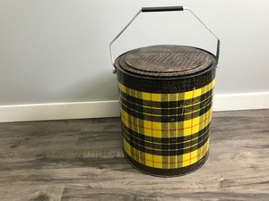 lot 370 image: Vintage Poloron Metal Cooler