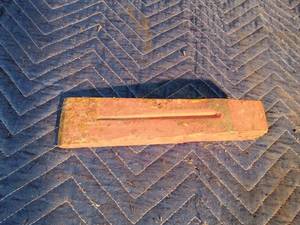 lot 78 image: Log splitting wedge
