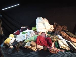 lot 242 image: 2 Totes and a bag of smoke free of mostly heavy material