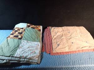 lot 211 image: 2 Handmade quilts