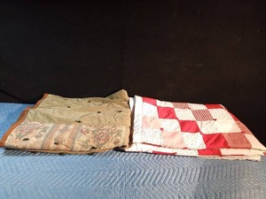 lot 201 image: 2 handmade quilts