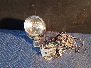 lot 156 image: Boat spot light with switch and wire