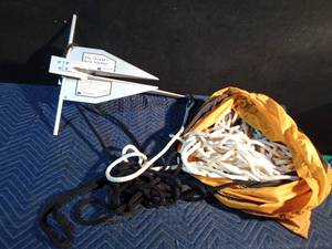 lot 147 image: Fortress Marine Anchor with rope