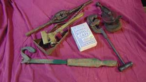 lot 57 image: Bottle Capper and Other Tools