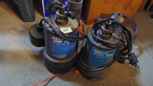 lot 64 image: 2-Used Pumps