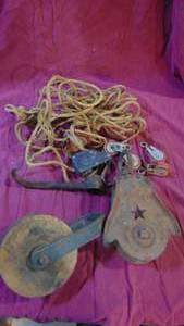 lot 66 image: Lot of Various Pulleys