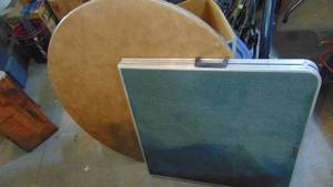 lot 68 image: Rd Folding and Folding Camping Tables