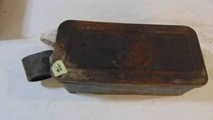 lot 72 image: International Harvester Tractor Toolbox with Drill Bites