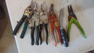 lot 98 image: Lot of Various Metal Snips