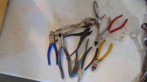 lot 103 image: Lot of Side Cutters and Wrenches