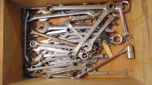 lot 110 image: Lot of Various Wrenches