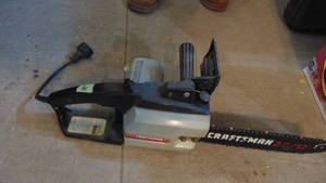 lot 161 image: Craftsman Electric Chainsaw